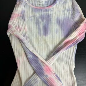 Lelis Pink, Purple and yellow bodysuit Size S